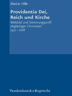 cover image of Providentia Dei, Reich und Kirche